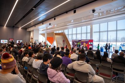 This spring, Virginia Tech's Alexandria, Virginia location celebrated its inaugural STEM Discovery Fair. Photo courtesy of Mix-I-Am Entertainment LLC